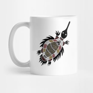 Aboriginal Art - Echidna Mug